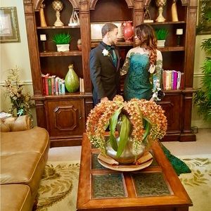 Forest Green Prom Dress